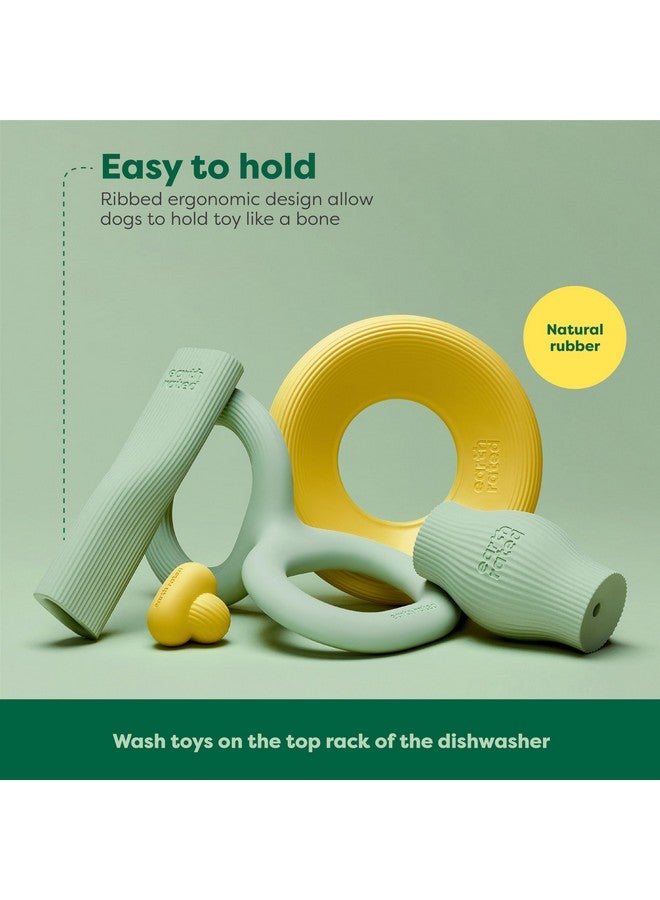 Earth Rated Dog Toy, Enrichment Toys for Adult and Puppy Dogs, Dishwasher and Freezer-Safe, Natural Rubber, Large, Green - Image 5