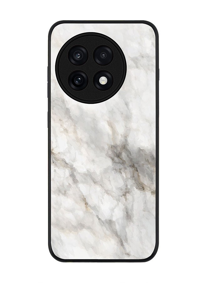Stylizedd For OnePlus 13R / Ace 5 Pro Case,Slim fit Camera Protection, Shockproof Thin Phone cover  - Marble Print Beige Grey