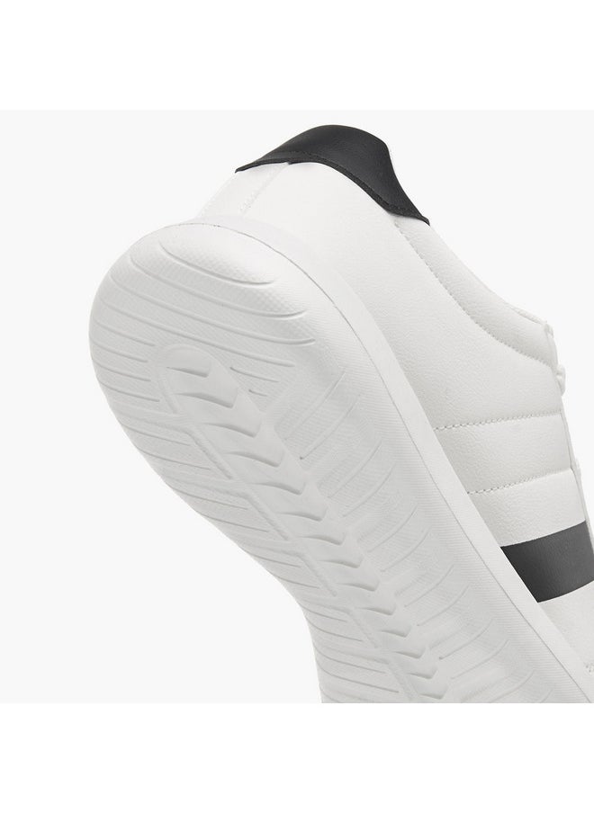 LBL by Shoexpress Men's Stripe Detail Lace-Up Sneakers  - Image 5
