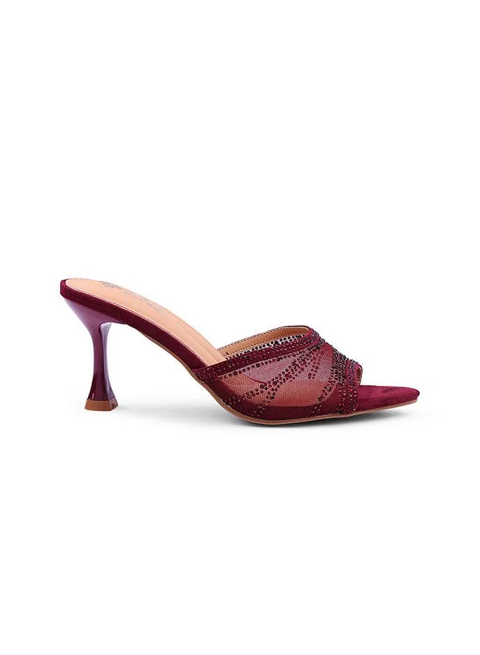 كابلي صنادل بكعب أنيقة للسيدات