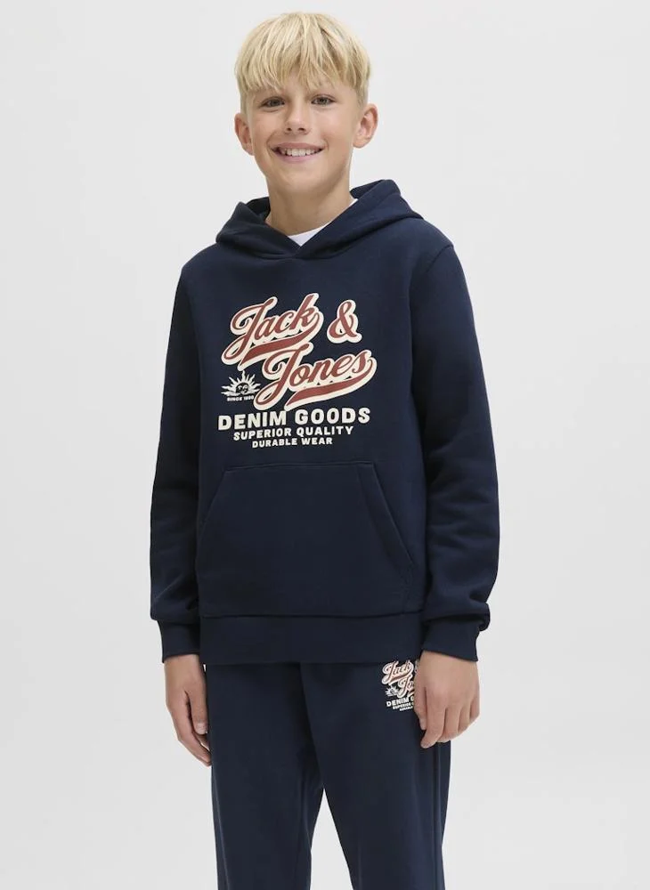 Jack & Jones Junior Kids Logo Hoodie