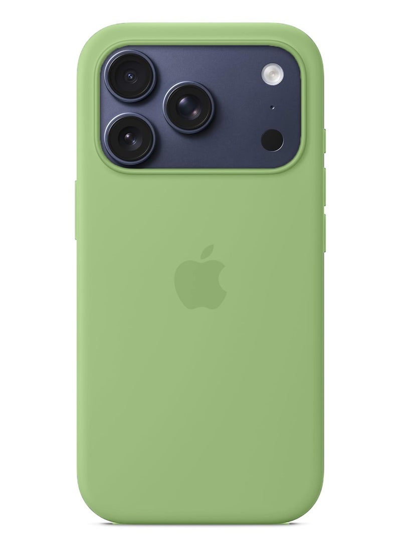 Techie حافظة سيليكون لأبل آيفون 17 برو ماكس مع ماغسيف - موس فاتح - Image 2