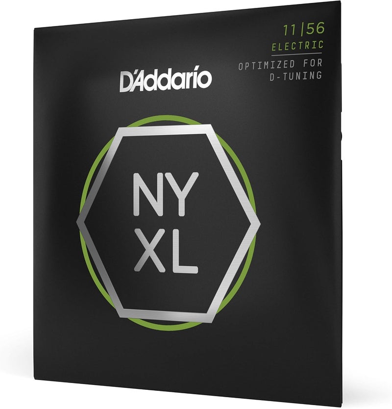 D'Addario NYXL Electric Guitar Strings 11-56 - Image 1