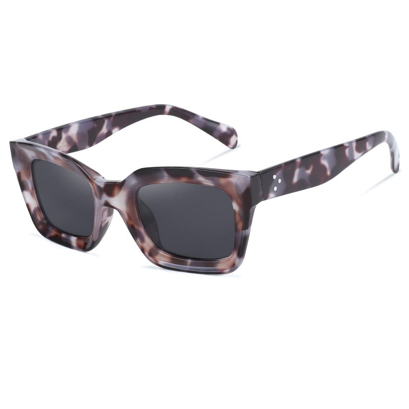 FEISEDY Classic Women Sunglasses Fashion Thick Square Frame UV400 B2471 - Image 2