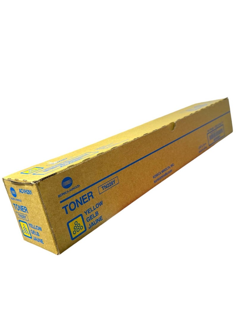 تونر بيز هب TN-228 أصفر 10,000 صفحة إنتاج / C226i/C266i/C286i