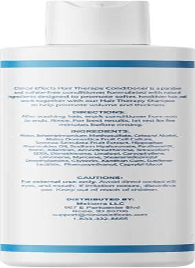 Clinical Effects Hair Therapy Conditioner - Deep Conditioner For Hair Loss And Damaged Hair - 8 Fl Oz - Thickening Conditioner For Men And Women - With Saw Palmetto, Biotin, Panthenol - Made In Usa  - Image 2