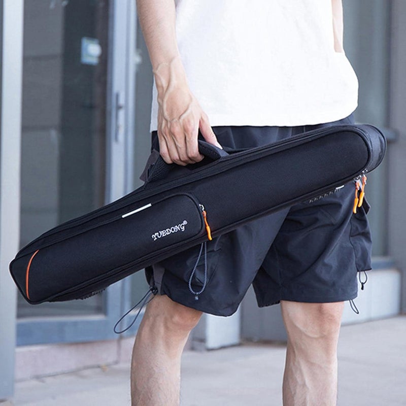 klarako Saxophone Clarinet Case with Handle Waterproof Oxford Cloth with Exterior Pocket Flute Storage Bag Clarinet - Image 5