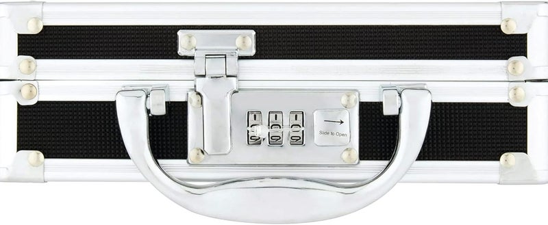 Maxell Locking Organizer Case  Secure  Rugged Locking Storage Box with 3Digit Combination Lock Interior Padding  EasytoCarry Handle for Safe Travel - Image 2