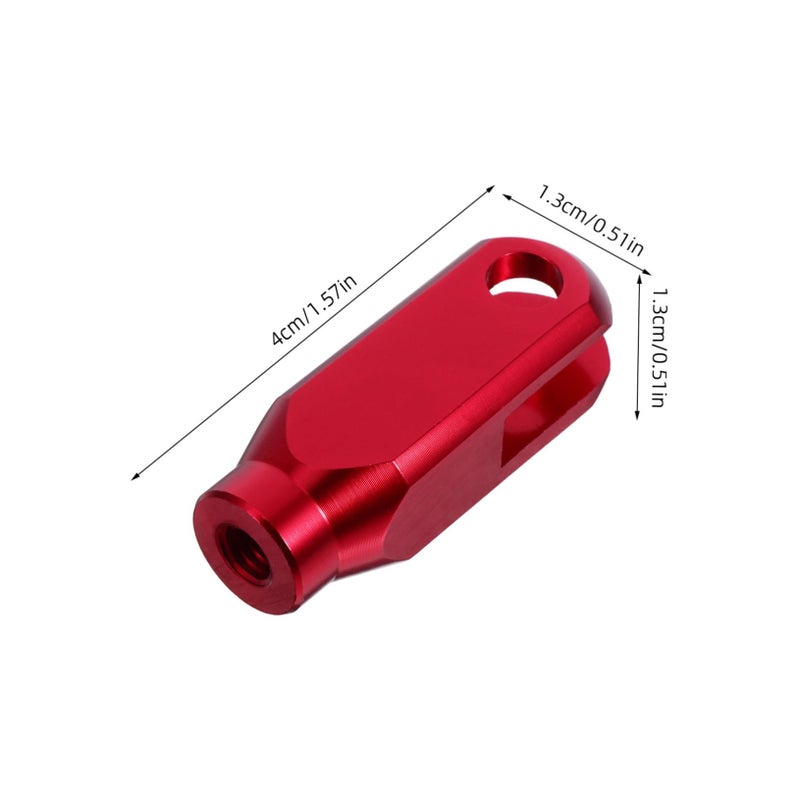 Red Aluminum Alloy Rear Brake Pedal Tip For Dirt Bike Quad Scooter Go Kart - Image 3