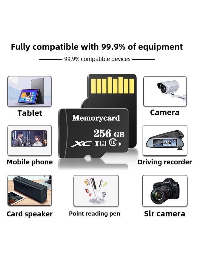 مصنع الجملة بطاقة ذاكرة 8G بطاقة 16GTF 128G كاميرا 64G مراقبة مسجل القيادة 32G بطاقة الهاتف المحمول 4G-السعة: 128gb إصدار التكوين عالي السرعة 40m - Image 3