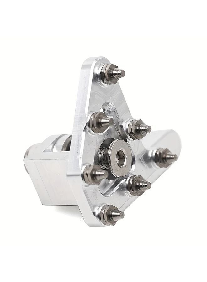 Silvery CNC Universal Rear Brake Pedal Foot Peg Tip For Honda Yamaha Kawasaki 125 530Cc - Image 1