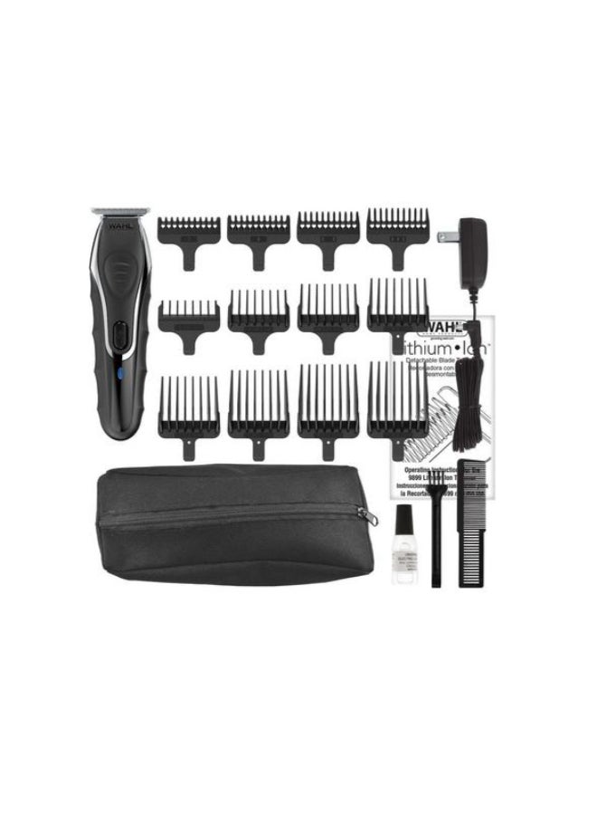 WAHL Rechargeable Stubble Beard Hair Trimmer Black - Image 1