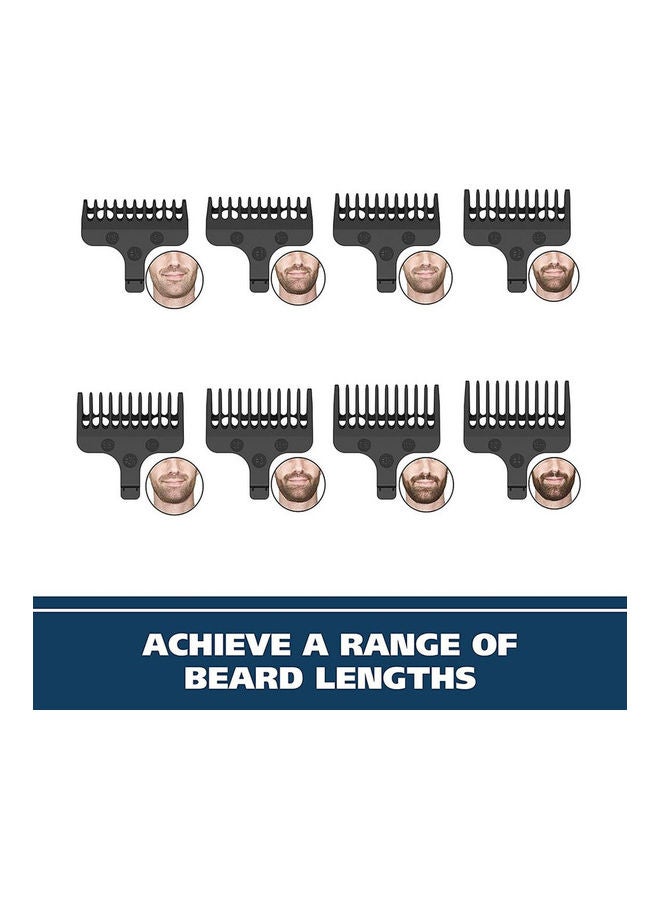 WAHL Rechargeable Stubble Beard Hair Trimmer Black - Image 3