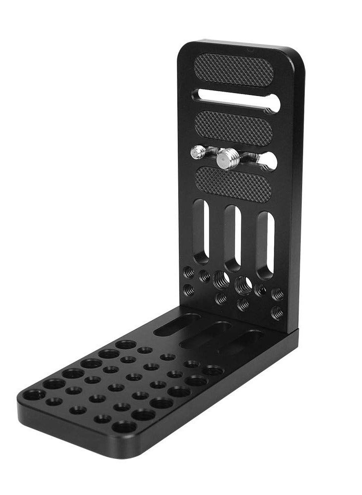 Cheese Plates with 1/4" & 3/8" Mounting Holes and Screw Bolts for DSLR Cameras, Tripods, and Gimbal Stabilizers - Image 1