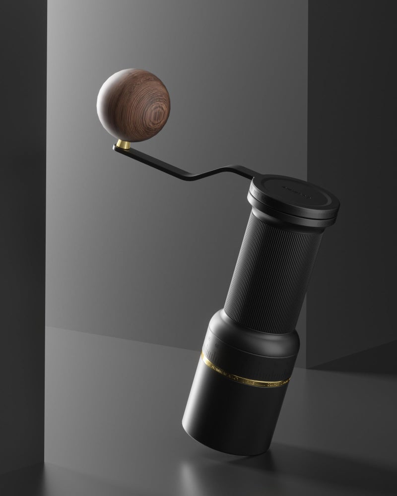 Cocinare ESSENCE GO B38 Ultra Manual Coffee Grinder – with Carrying Case Hand Grinder Capacity 30g, GhostEdge Ultra Burr & 80 Grind Settings, Perfect for Pour-over, Espresso, Cold Brew (Black) - Image 4