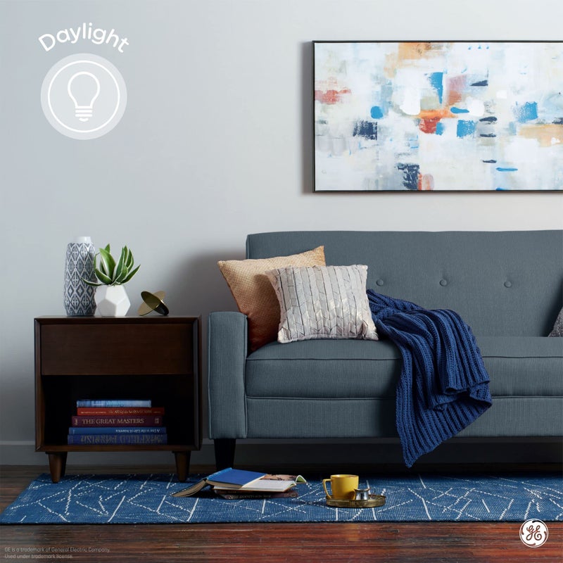 GE Basic LED Light Bulbs, 60 Watt, Daylight, A19 (4 Pack) - Image 5