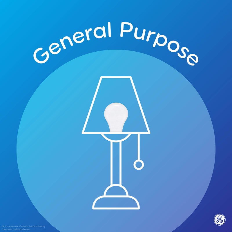 GE Basic LED Light Bulbs, 60 Watt, Daylight, A19 (4 Pack) - Image 4