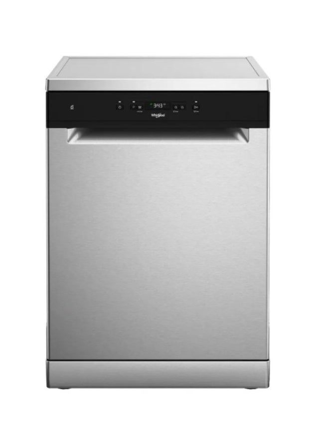 ويرلبول FS Dishwasher 14 PS | 8 prog | 2 racks | Silver/ Inox | Poland WFC3C26NX Silver/ Inox - Image 1