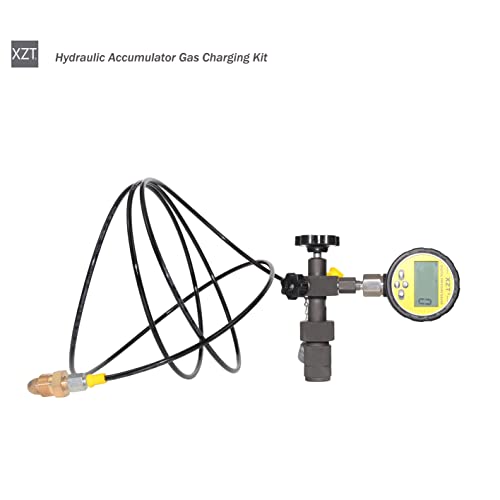 XZT GK-01SD Hydraulic Accumulator Nitrogen Charging System, Nitrogen Pressure Test Kit, Gas Charging Tools - Image 3