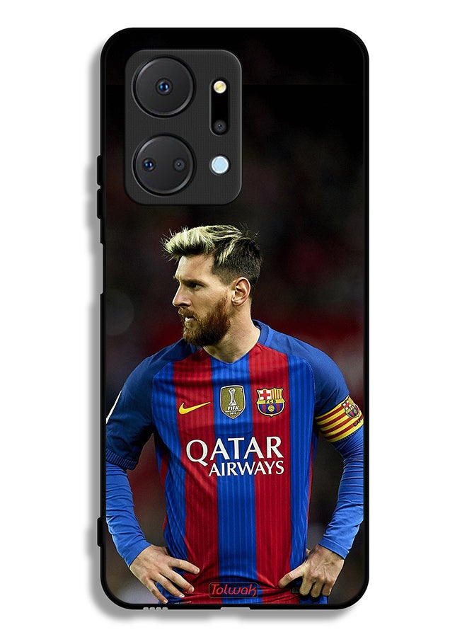 Tolwak Honor X7a Protective Case Cover Messi Barcelona - Image 2
