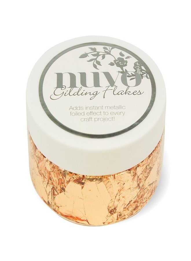 Nuvo Tonic Studios Nuvo Gilding Flakes 6.8oz-Sunkissed Copper - Image 5