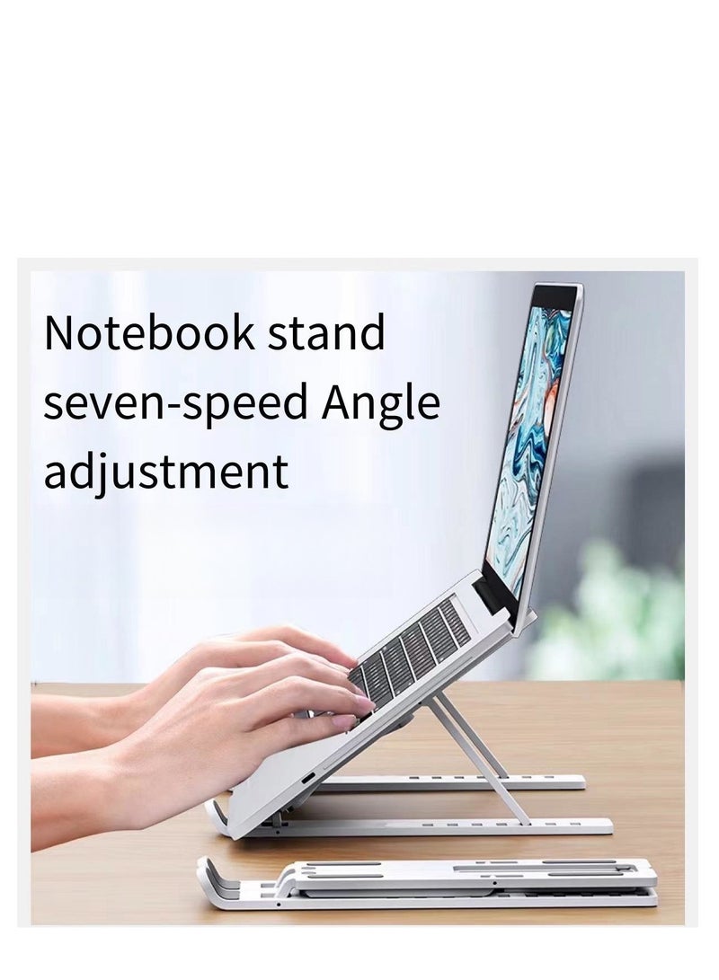 Laptop Stand Heat Dissipation Lifting Desktop Heightening Vertical Stand portable Storage Rack Universal Laptop Stand - Image 2