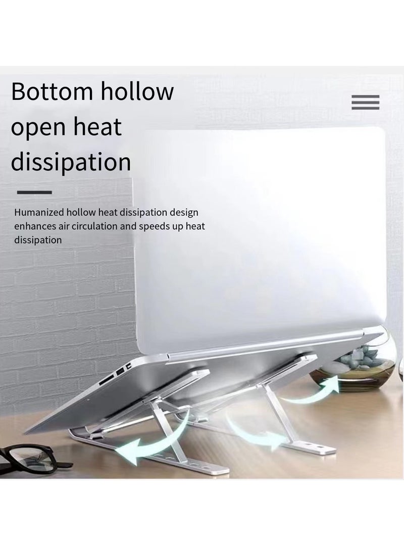 Laptop Stand Heat Dissipation Lifting Desktop Heightening Vertical Stand portable Storage Rack Universal Laptop Stand - Image 3