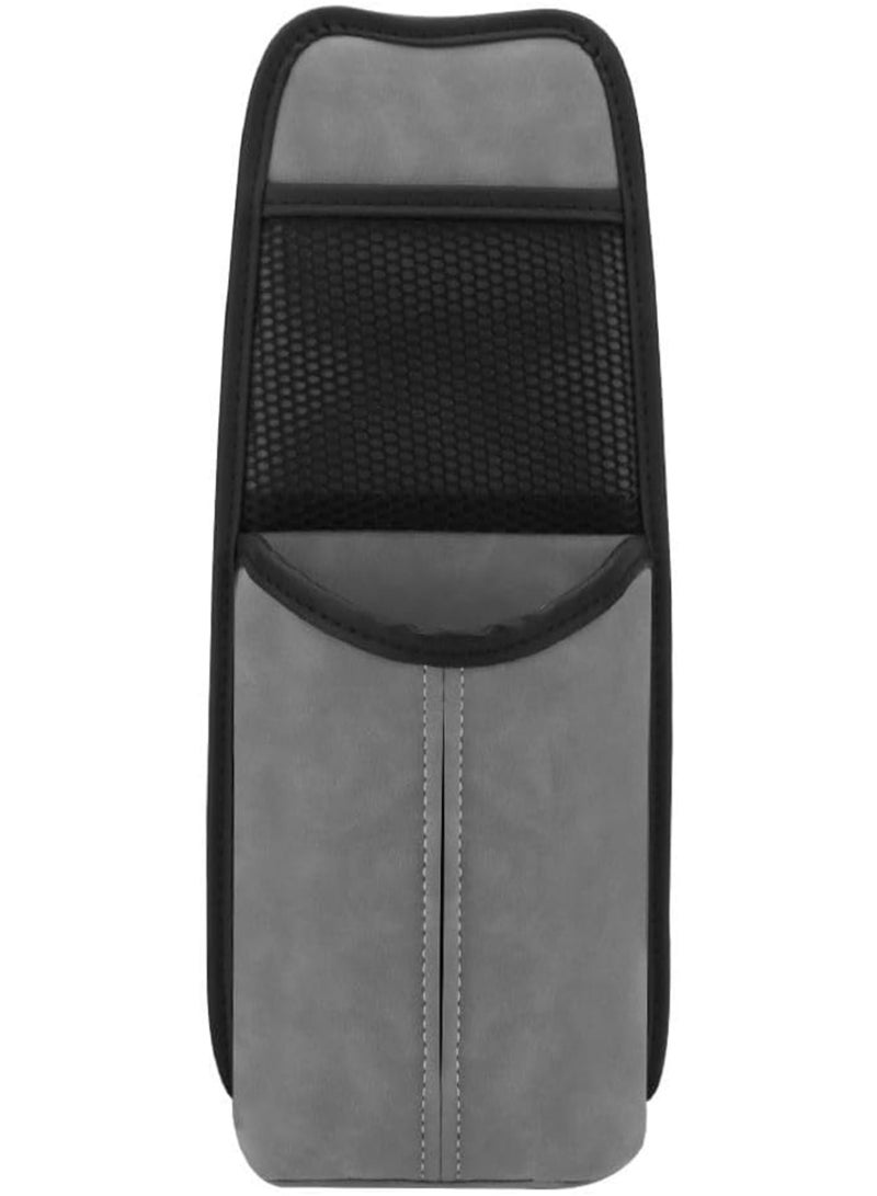 SOLARAE Multifunction Car Seat Side Organizer, Auto Storage Hanging Bag Multifunctional Mesh Pocket Travel Accessories for Cellphones Keys Cards Wallets Sunglasses - Image 1