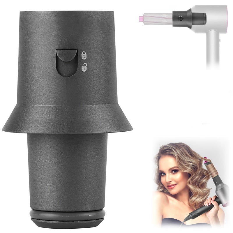Chuancheng Upgraded Replacement Adapter for Converting Dyson Supersonic Hair Dryer to Curling Iron Styler HD01 HD02 HD03 HD04 HD07 HD08 - Image 2