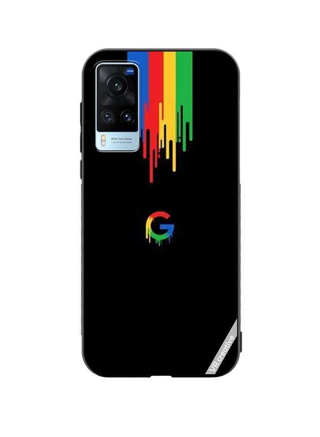 VR CREATIVE Protective Case Cover For Vivo X60 Google Design Multicolour - Image 1