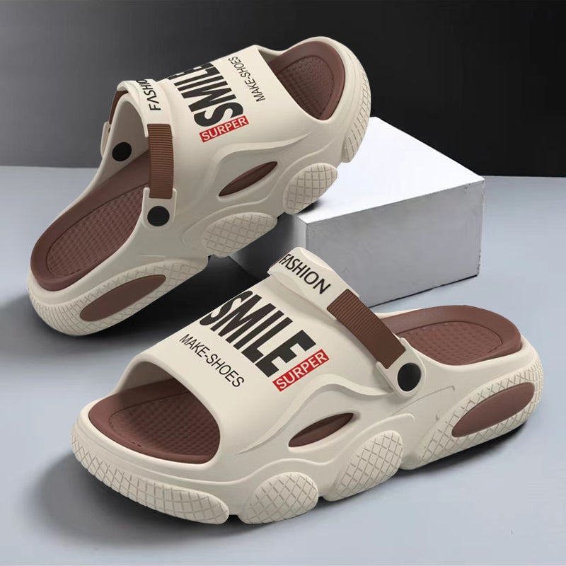 Men''s 2025 New Summer Thick-Soled Ins One-Shoe Dual-Purpose Sandals for Men to Wear Outdoors - Image 2