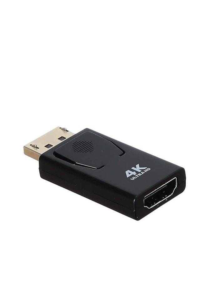 كيندكس محول Keendex kx 2273 DisplayPort (DP) ذكر إلى HDMI أنثى 4K - black-result.feed.gl_electronics-size  - Image 1