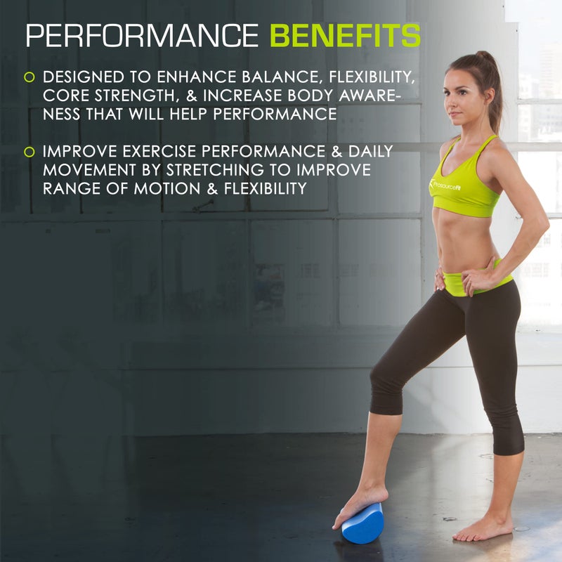 ProsourceFit Flex Foam Rollers for Muscle Massage, Physical Therapy, Core & Balance Exercises Stabilization - Image 4