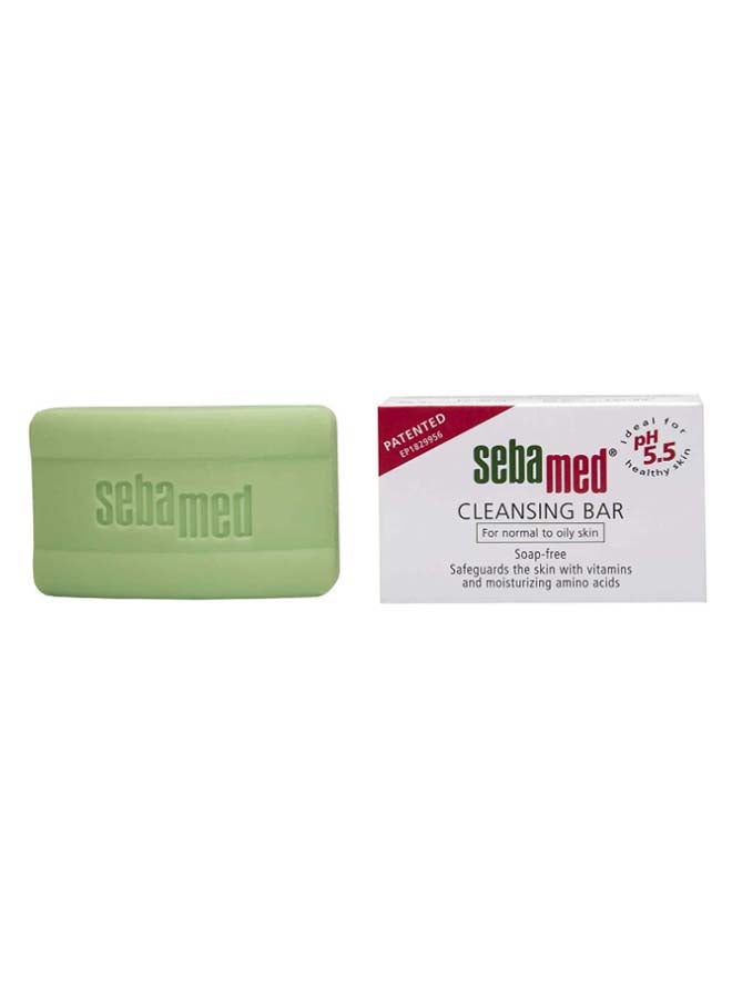 Sebamed Soap Free PH 5.5 Cleansing Bar Green 150grams - Image 1