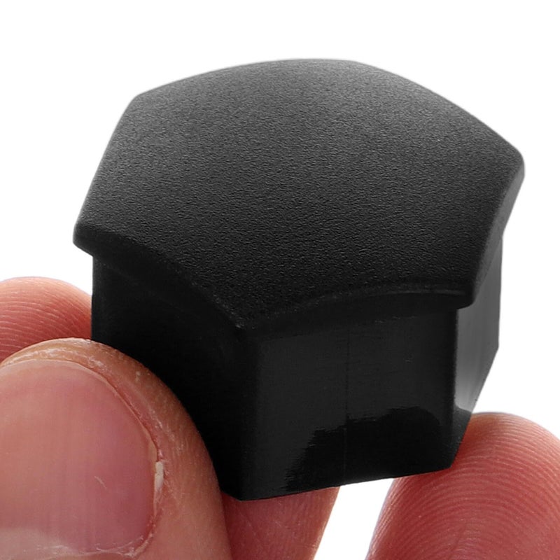 Matte Black Lug Nut Covers 20 Pcs Set with Removal Clip For Electric Vehicle Car Tire Hub Caps Anti Rust Screw Protector - Image 4