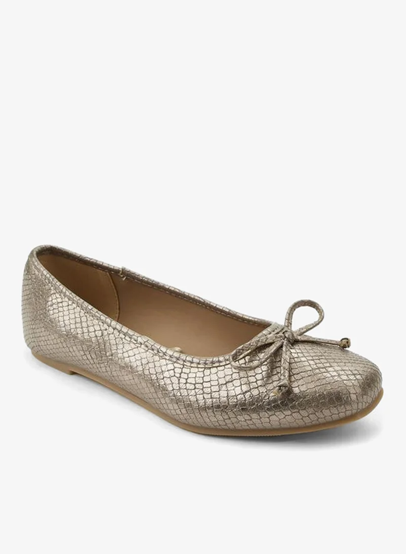 Flora Bella By Shoexpress SILVER Flora Bella Women Slip-On Ballerina Shoes for Women | Best Price UAE