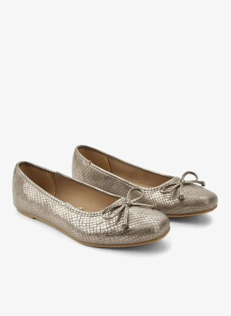Flora Bella By Shoexpress SILVER Flora Bella Women Slip-On Ballerina Shoes for Women | Best Price UAE