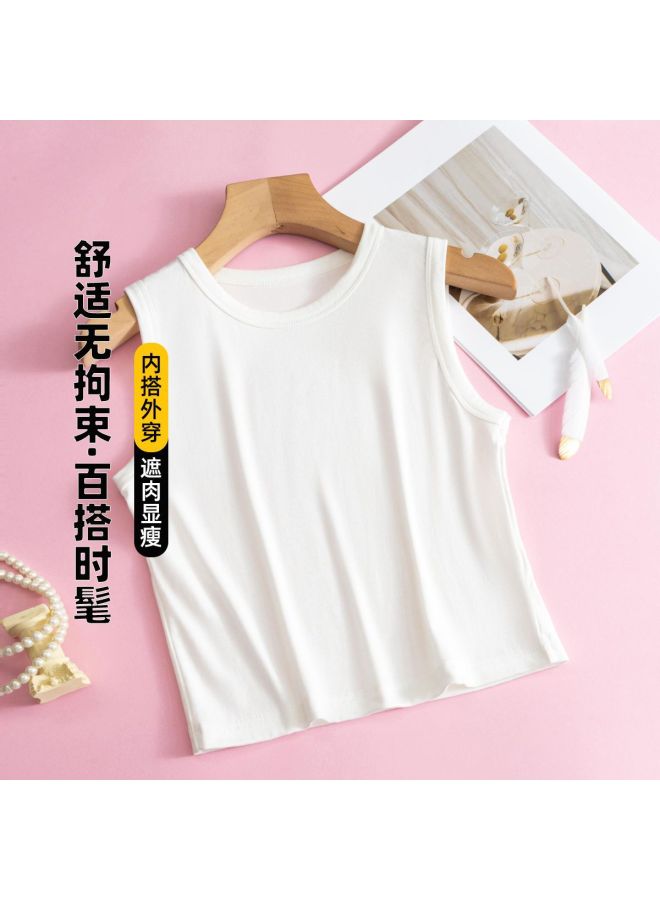 Your Sun Women'S Solid Color Sleeveless Undershirt, Tank Top, And Camisole For Suit Layering - Image 2