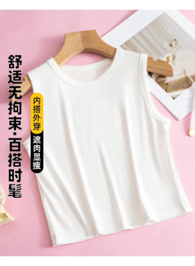 Your Sun Women'S Solid Color Sleeveless Undershirt, Tank Top, And Camisole For Suit Layering - Image 1