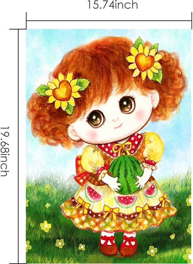 NIBEMINENT DIY Oil Painting On Canvas Paint Home Wall Decor Multicolour - Image 2