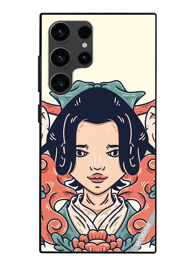 VR CREATIVE Protective Case Cover For Samsung Galaxy S24 Ultra Love Magazine Design Multicolour - Image 1