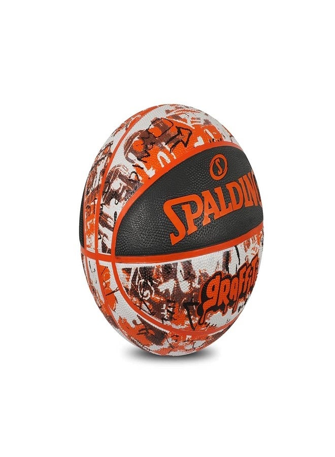 Spalding Graffiti Match NBA Adult Basketball Ball Orange Official Full Size 7 - Image 2