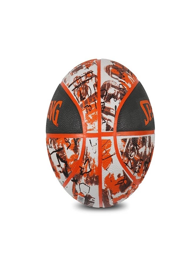 Spalding Graffiti Match NBA Adult Basketball Ball Orange Official Full Size 7 - Image 3