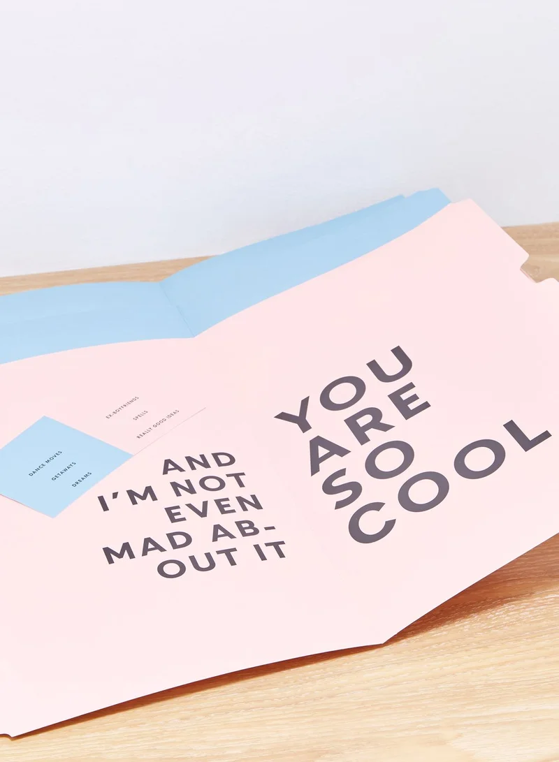 ban.do I Am Very Busy File Folder Set