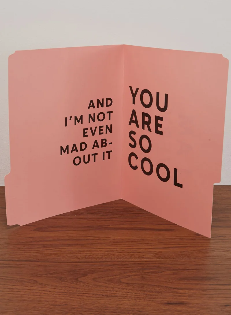 ban.do I Am Very Busy File Folder Set