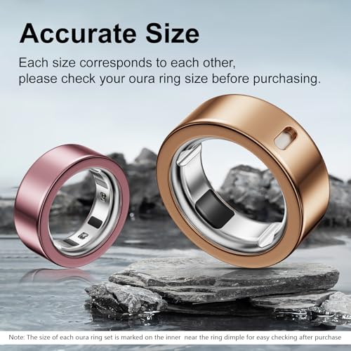 Hexasider 5 Pack Ring Cover Compatible with Oura Ring Gen 4/Oura Ring Gen 3 Horizon/Heritage, Abrasion-Resistant TPU Case for Oura Ring Protector Accessories for Oura Size 11 - Image 2