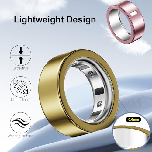 Hexasider 5 Pack Ring Cover Compatible with Oura Ring Gen 4/Oura Ring Gen 3 Horizon/Heritage, Abrasion-Resistant TPU Case for Oura Ring Protector Accessories for Oura Size 11 - Image 5