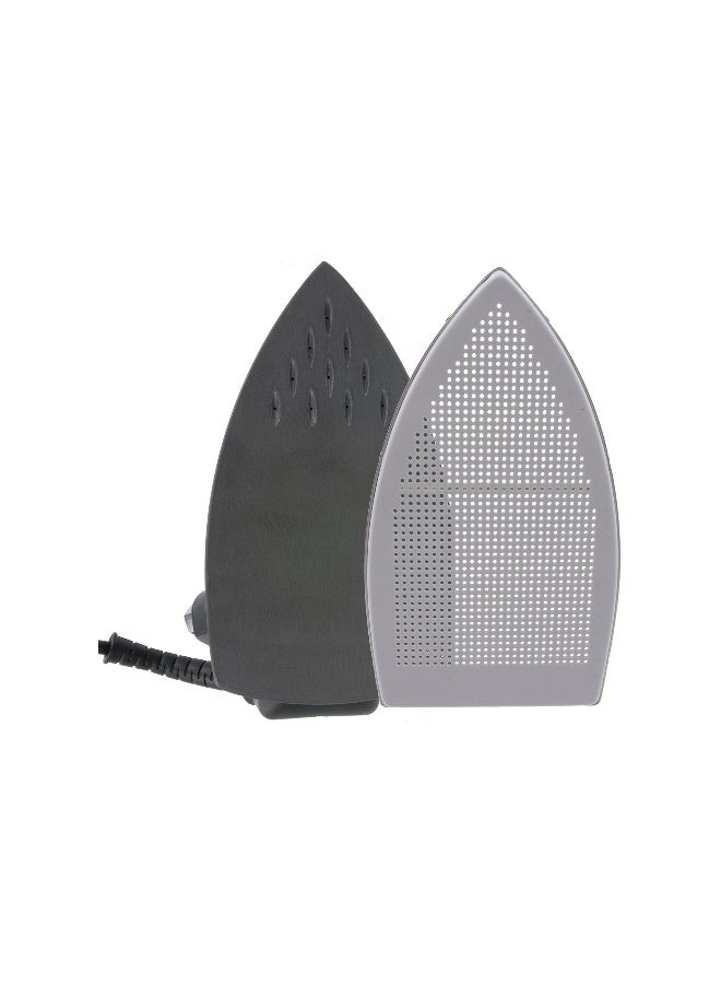 Silver Star ES-300 220 Volt Gravity-Fed Steam Iron - Hanging Bottle Gravity Feed Steam Iron with Non-Stick Laminate Sole Plate, Demineralizer Cartridge & Silicone Iron Rest - Image 5