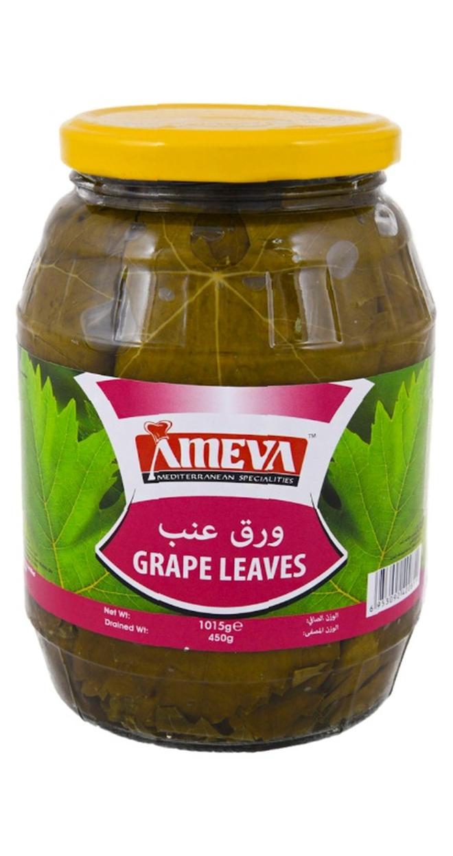 Ameva Grape Leaves, 1015 g