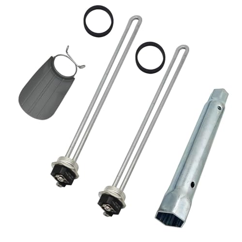 DROMIX Water Heater Elements, 2 PCs Pack 4500W/240V, the Pack Including Element Wrench and Element Quick Change Tool, Fits Most Models of Dual Element Eletrical Water Heaters, 2PC4500W_WRQU_EWH - Image 2
